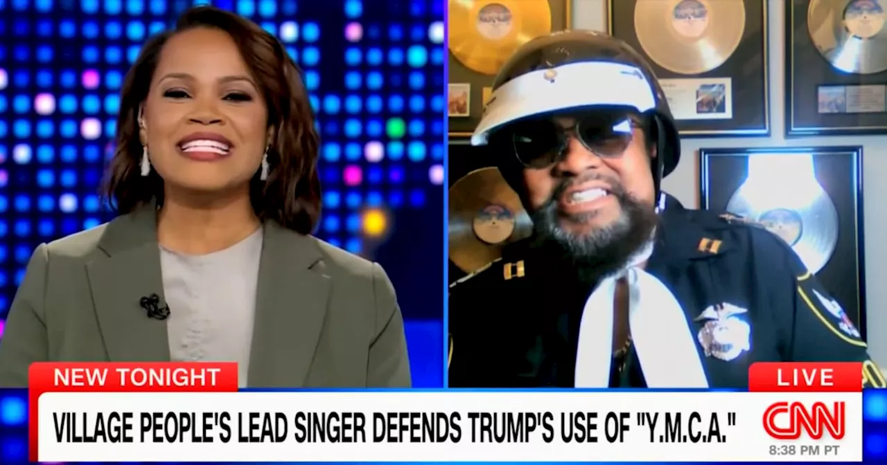 Village People's Frontman Approves Trump's Use of Y.M.C.A.