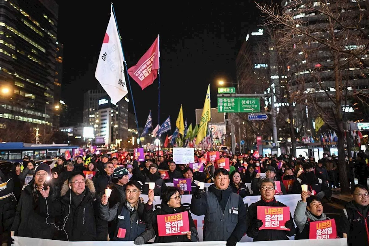 Koreans eye impeachment after failed martial law bid