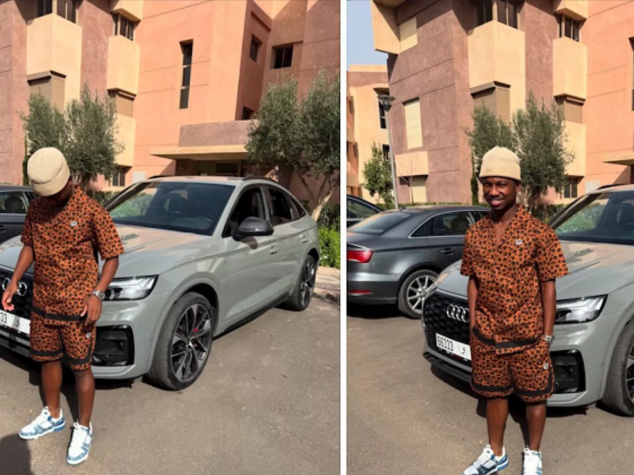 Former Mamelodi Sundowns star spotted with a sleek R1m ride [photos]