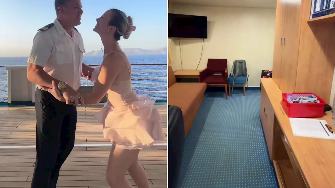 TikTok Dancer Shares Life on a Cruise Ship with Her Officer Husband