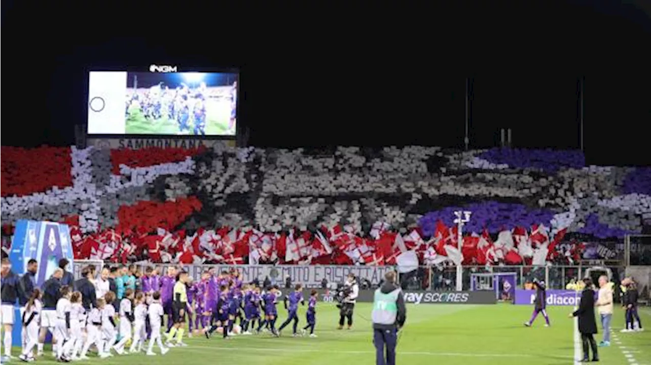 Stasera Fiorentina-Empoli, la Curva Fiesole prepara coreografia 'per Edo e i nostri ragazzi'