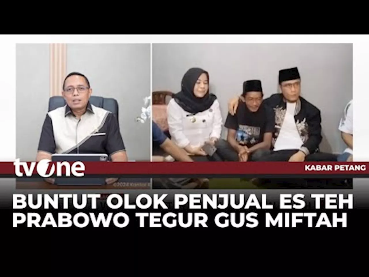 Pihak Istana Tegur Miftah Maulana Usai Mengolok Penjual Es Teh