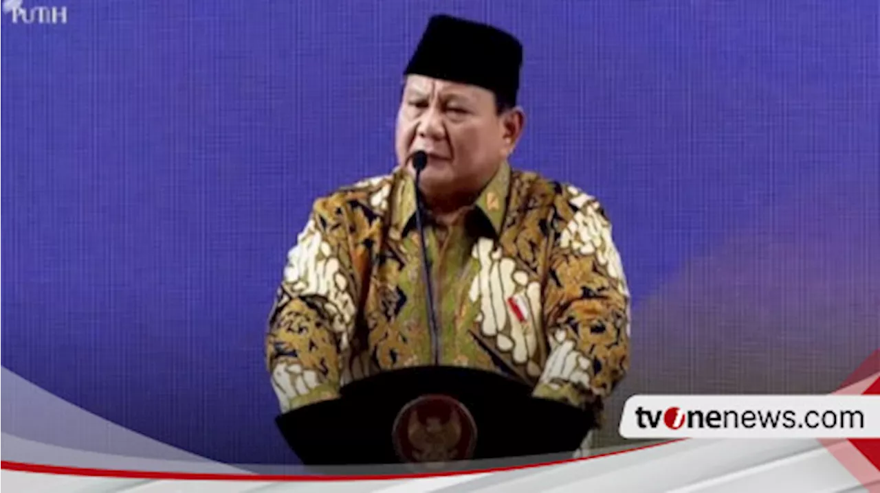 Soekarno, Soeharto Hingga Jenderal Soedirman Lahir dari Muhammadiyah, Prabowo: Itu Peran Strategis!