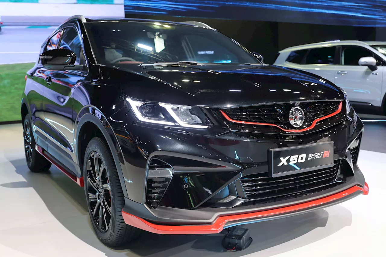 Proton pamer X50 Sport Edition di KLIMS 2024