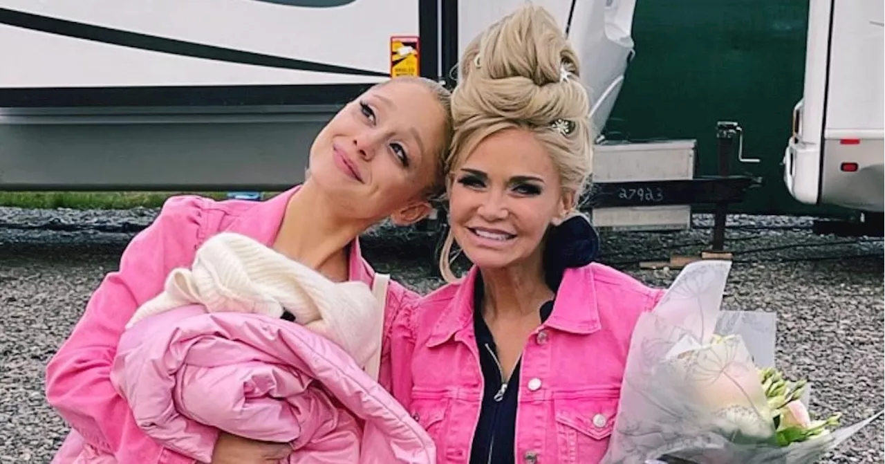 Kristin Chenoweth Surprises Ariana Grande with Special Wicked Jacket