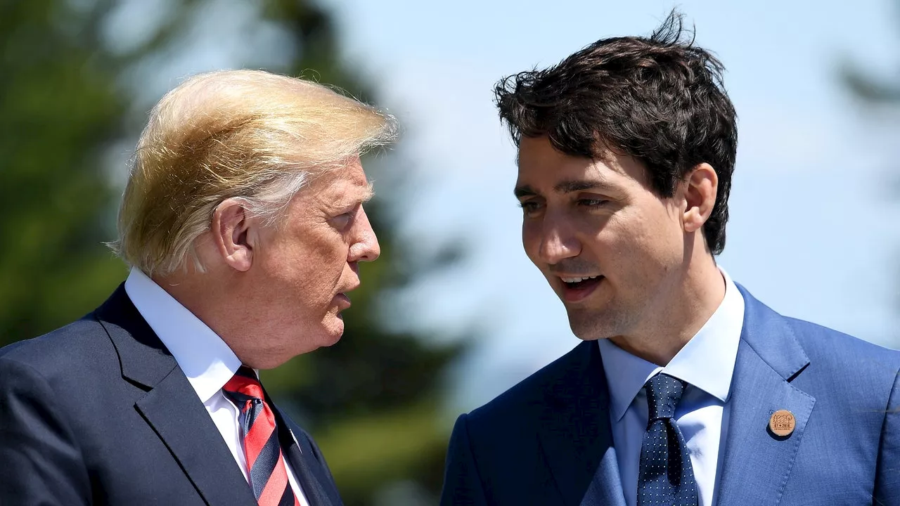 Donald Trump Joked About Annexing Canada With Justin Trudeau