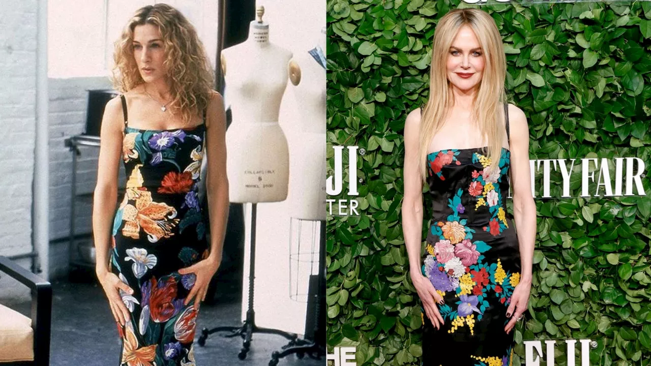 Nicole Kidman, l'omaggio fashion a Carrie Bradshaw (ma anche Heidi Klum)