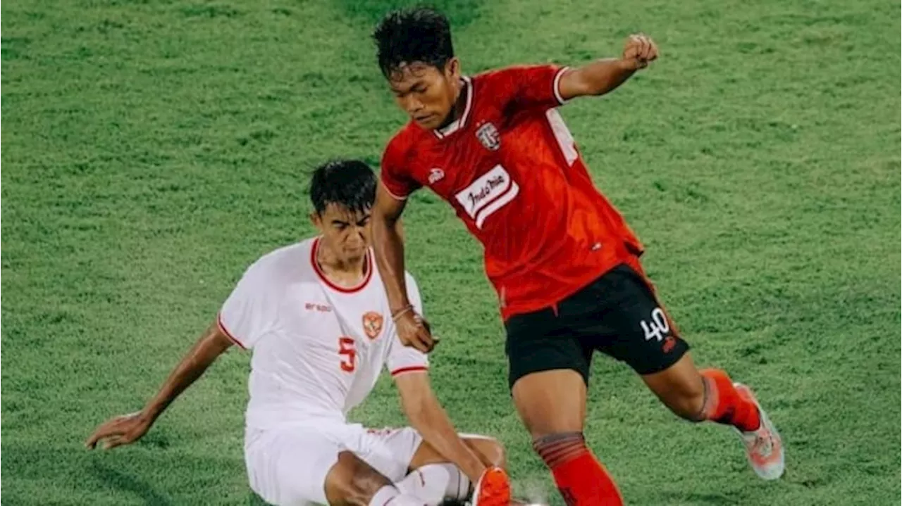 Arkhan Kaka dan Marselino Ferdinan Bikin Gol, Timnas Indonesia Bekuk Bali United Jelang Piala AFF