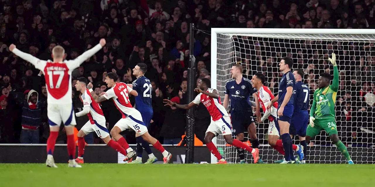 Arteta's Arsenal Overwinnt Manchester United, Vermindert Het Gaps Met Liverpool