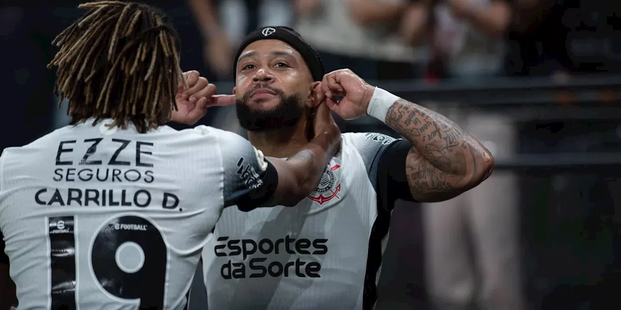 Memphis Depay Met Twee Doelpunten Helpt Corinthians Met Overwinning