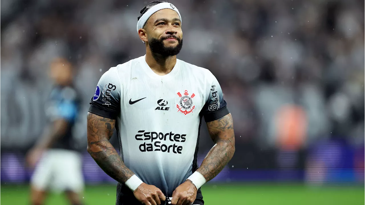 Memphis Depay: 'Hij is een superster, ik zou graag met hem samenspelen bij Corinthians'