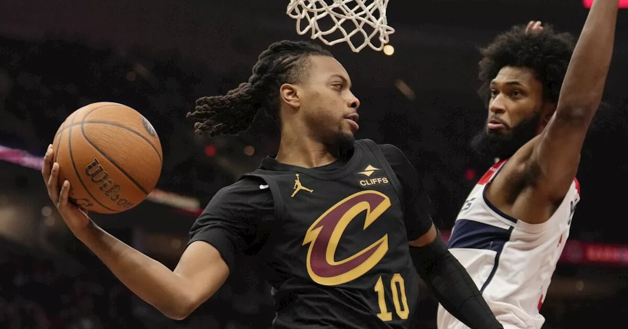 Cavs G Darius Garland 'looked fine' after head injury in game against Wizards