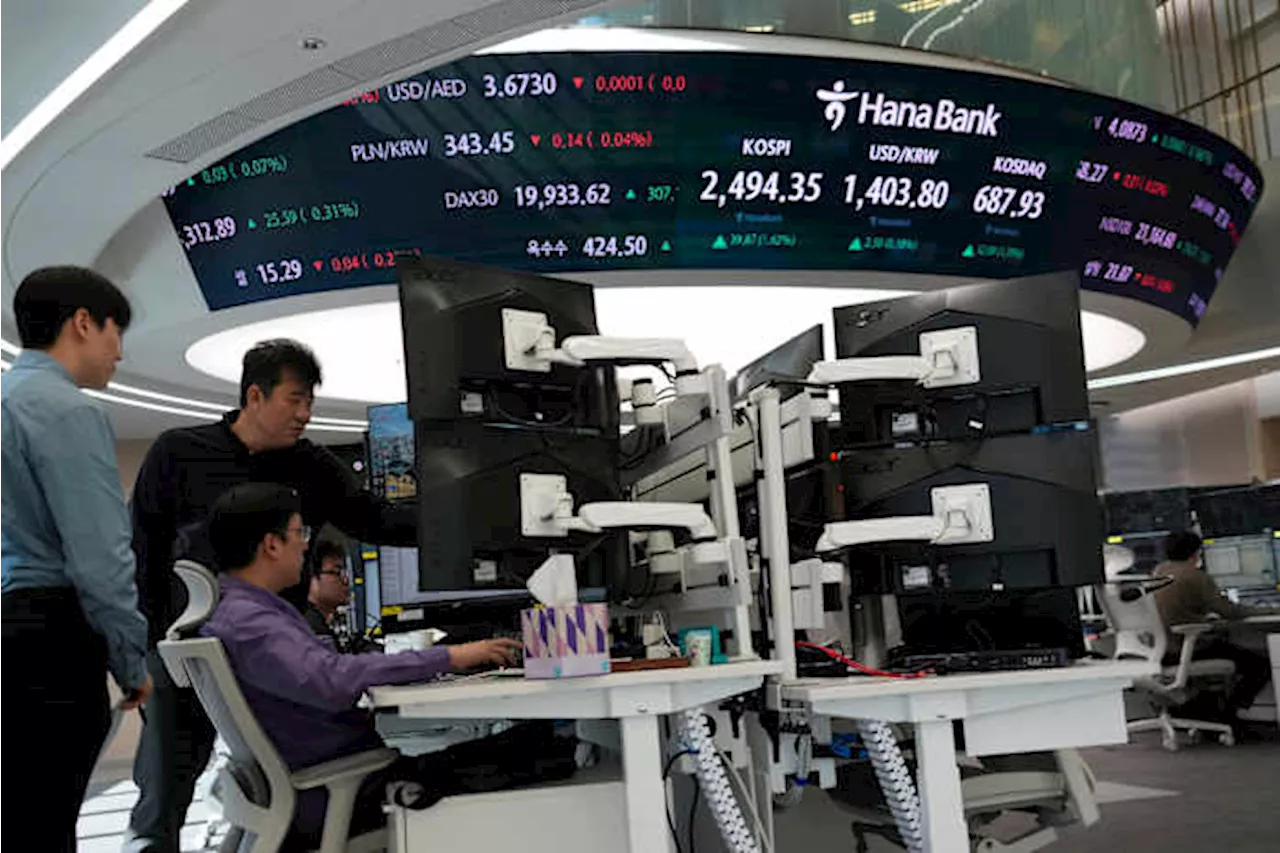 Stock market today: Asian stocks slide after South Korea's political drama, but Kospi falls only 2%