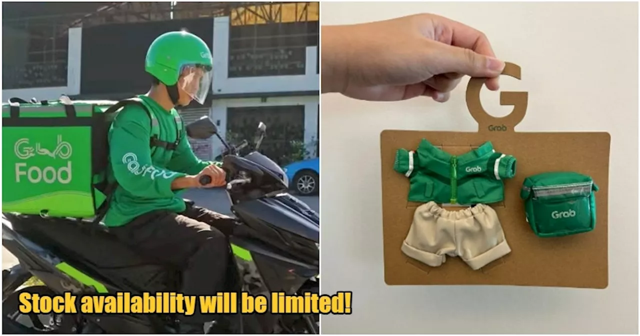 Grab Singapore is Set to Release Exclusive Miniature Uniforms, a Perfect Fit for Labubu Plushies!