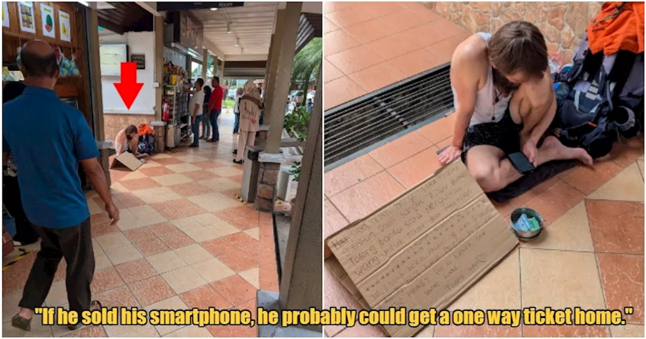 M'sians Slam 'Begpacker' Seen at an R&R, Urges Authorities to Take Action
