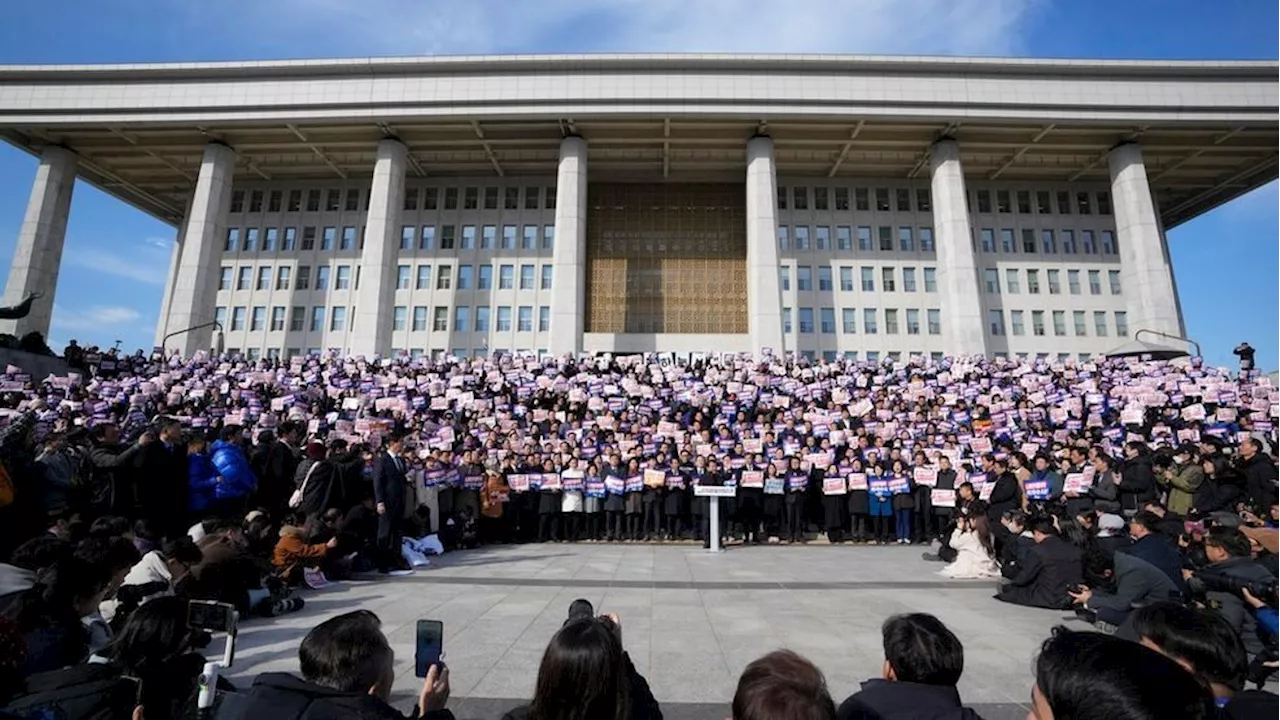 South Korea's opposition parties move to impeach President Yoon over sudden martial law