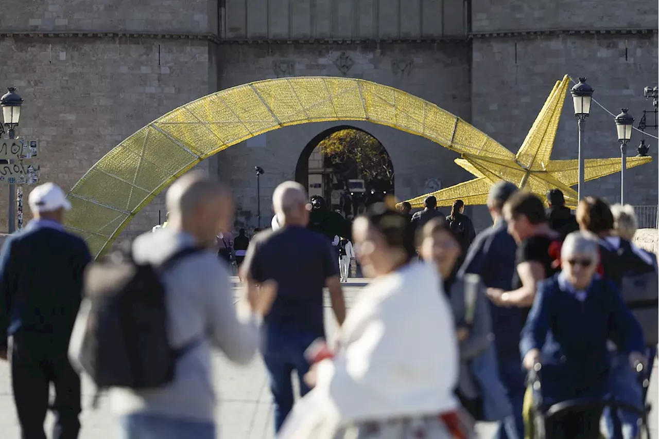 Encendido de las luces de Navidad en Valencia 2024: hora, lugar y calles iluminadas