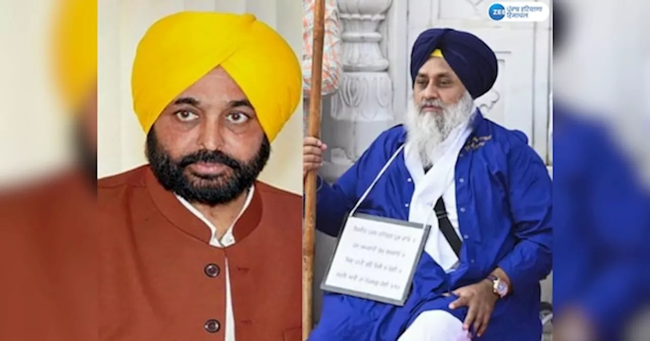 CM Bhagwant Mann: ਸੀਐਮ ਭਗਵੰਤ ਮਾਨ ਵੱਲੋਂ ਸੁਖਬੀਰ ਬਾਦਲ ਉਤੇ ਹੋਏ ਹਮਲੇ ਦੀ ਨਿੰਦਾ; ਪੰਜਾਬ ਪੁਲਿਸ ਦੀ ਕੀਤੀ ਸ਼ਲਾਘਾ