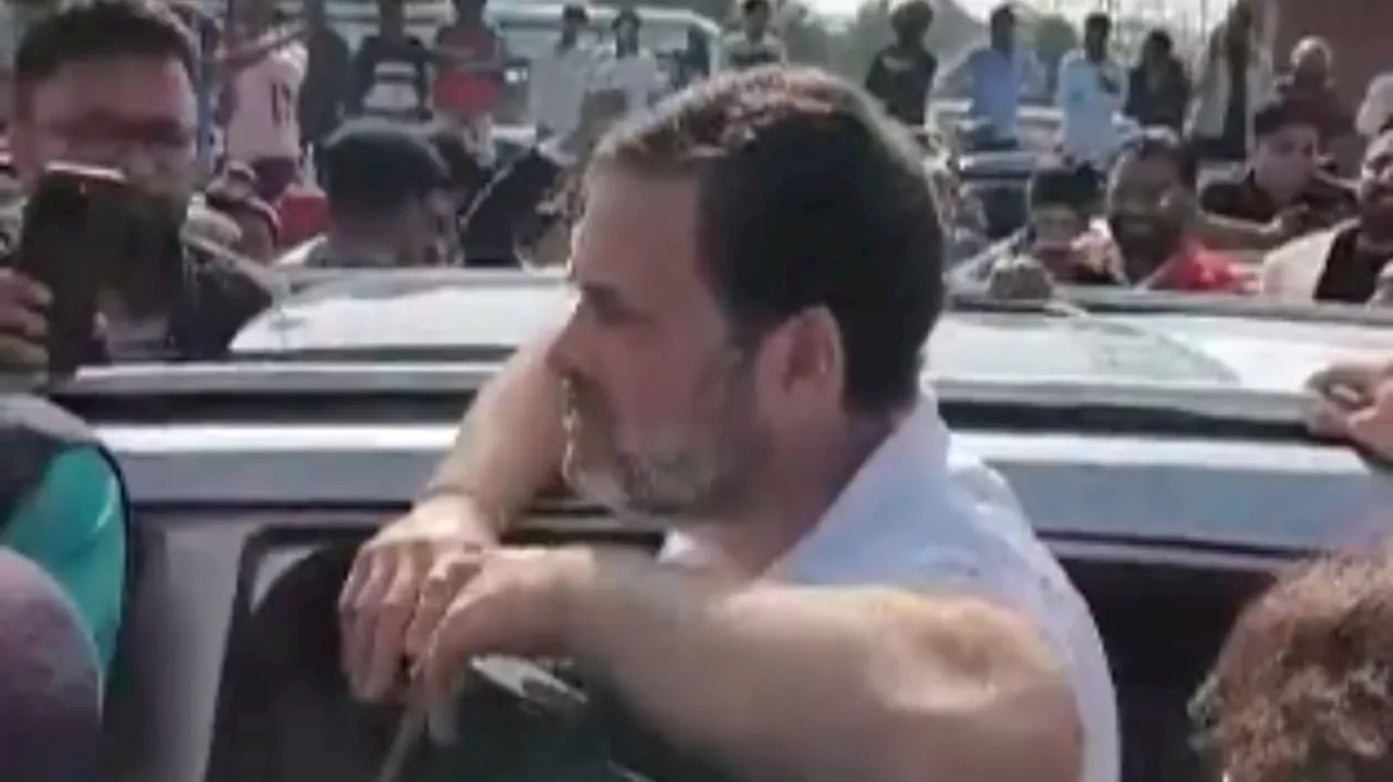 Rahul Gandhi Sambhal Visit: സംഭലിലേക്ക് തിരിച്ച രാഹുൽ ഗാന്ധിയെ തടഞ്ഞു, നേതാക്കളുടെ സംഘം മടങ്ങി; അവകാശങ്ങൾ ലംഘിക്കപ്പെട്ടെന്ന് രാഹുൽ