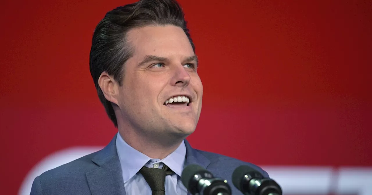 House votes to block immediate release ethics report involving Matt Gaetz