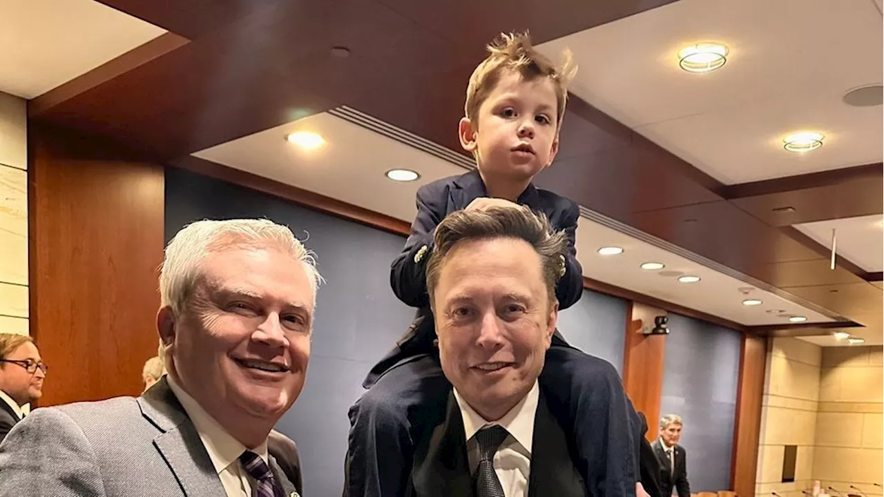 Elon Musk's son X-Æ-12 joins dad for DOGE meeting on Capitol Hill