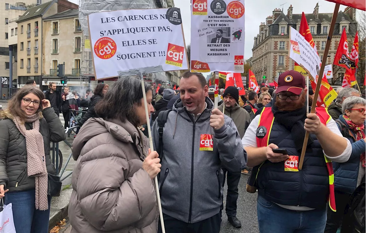 Manif à Rennes : La Foire Aux Services Publics