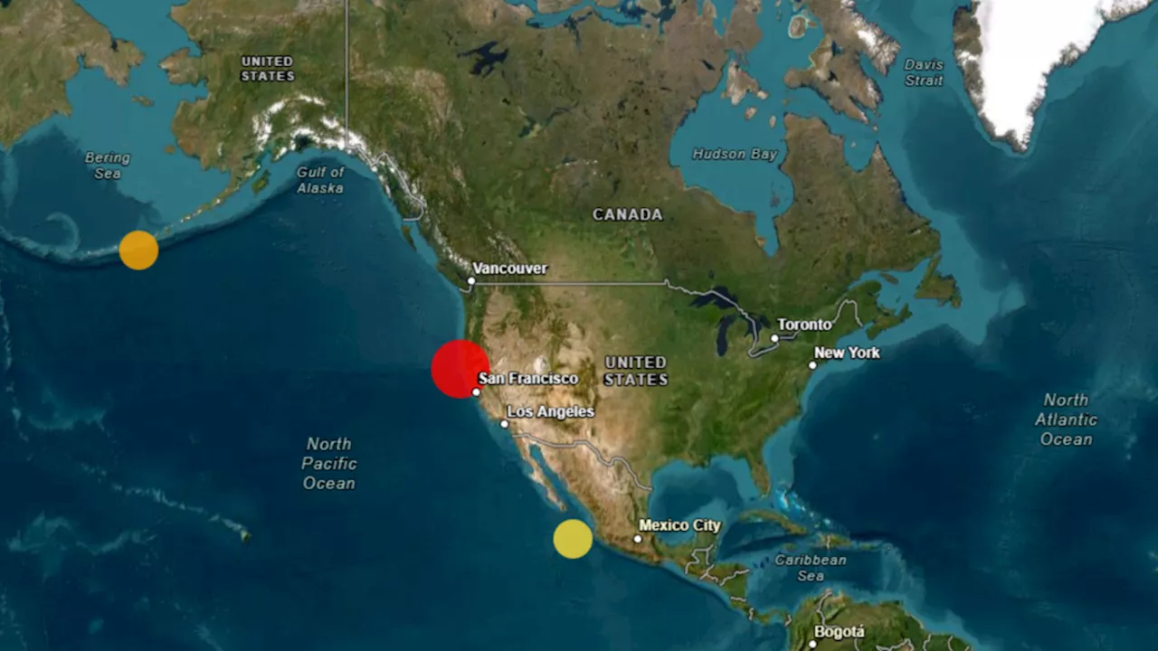 Northern California rocked by 7.0 magnitude earthquake, tsunami warning issued for coastlines