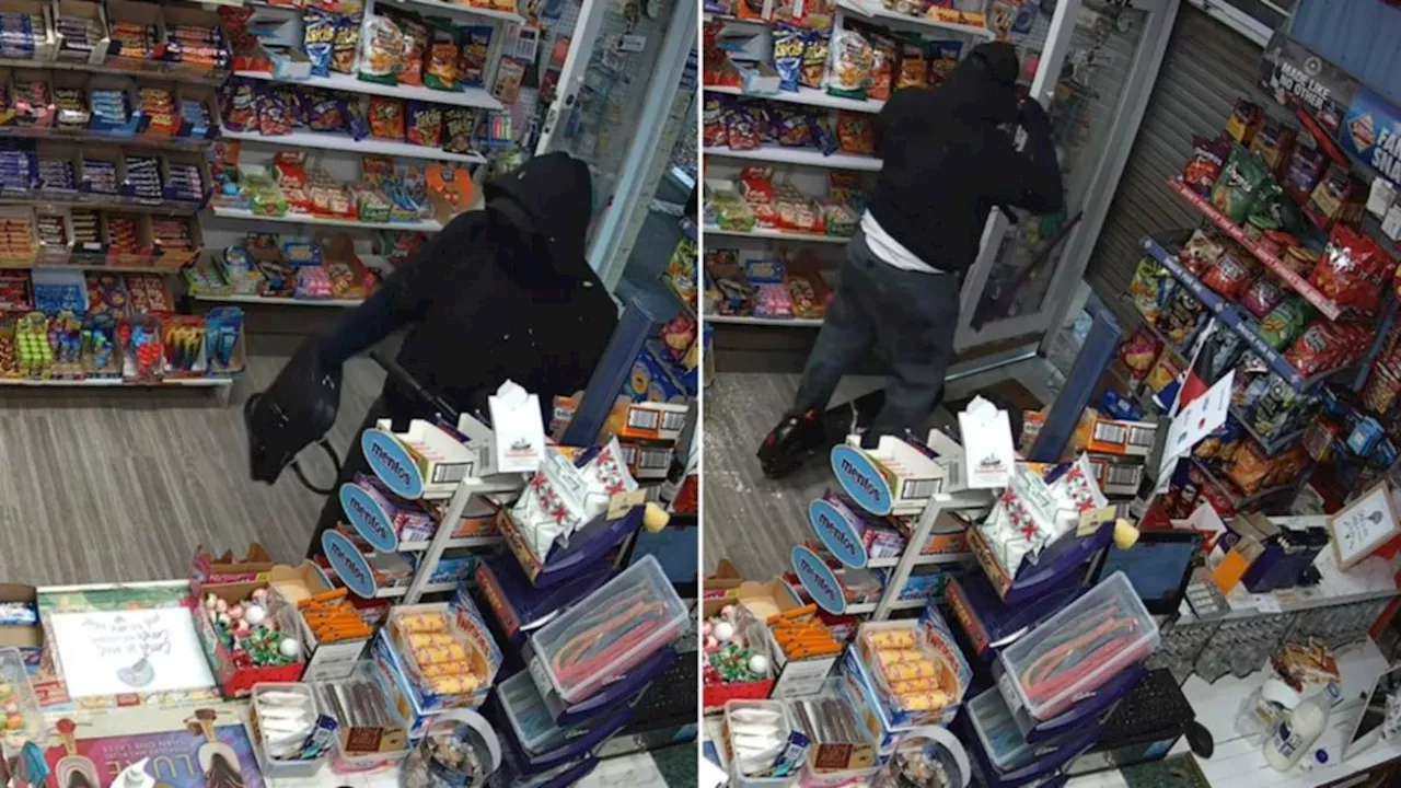 Woman assaulted, sprayed with white paint during attempted armed robbery at milk bar in Hurstbridge, Melbourne