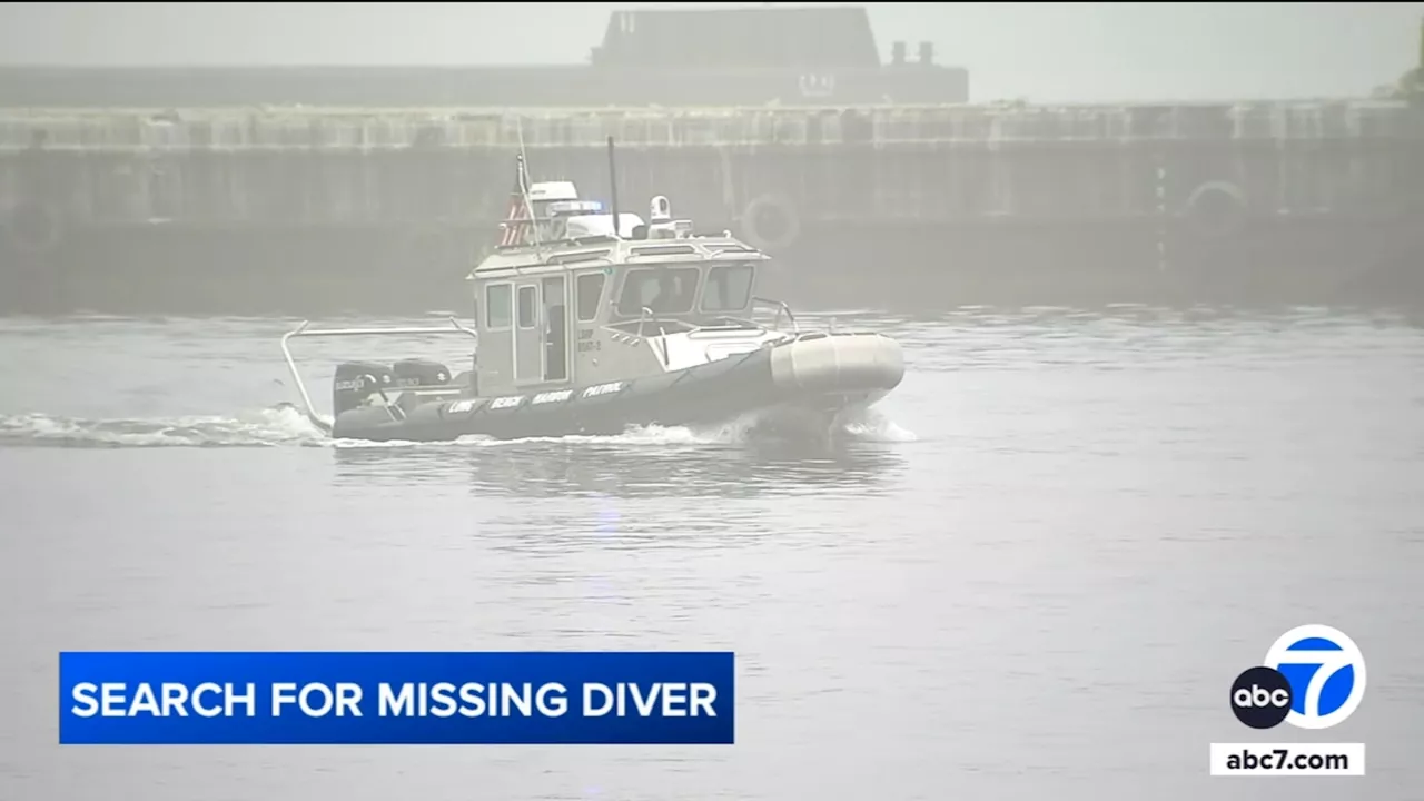 Rescue crews searching water off Long Beach for missing diver, an off-duty LAFD firefighter