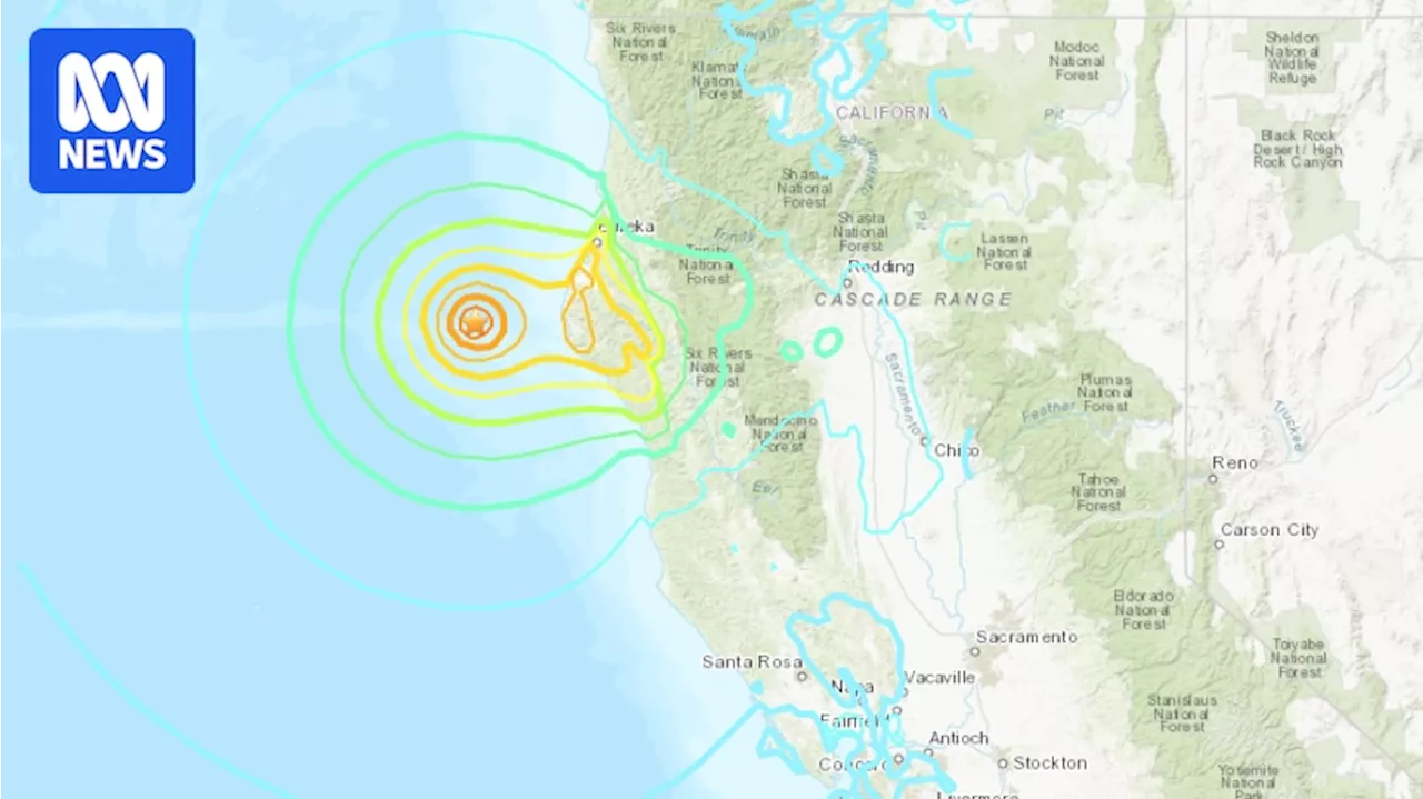 Magnitude-7.0 earthquake strikes northern California as tsunami warning issued