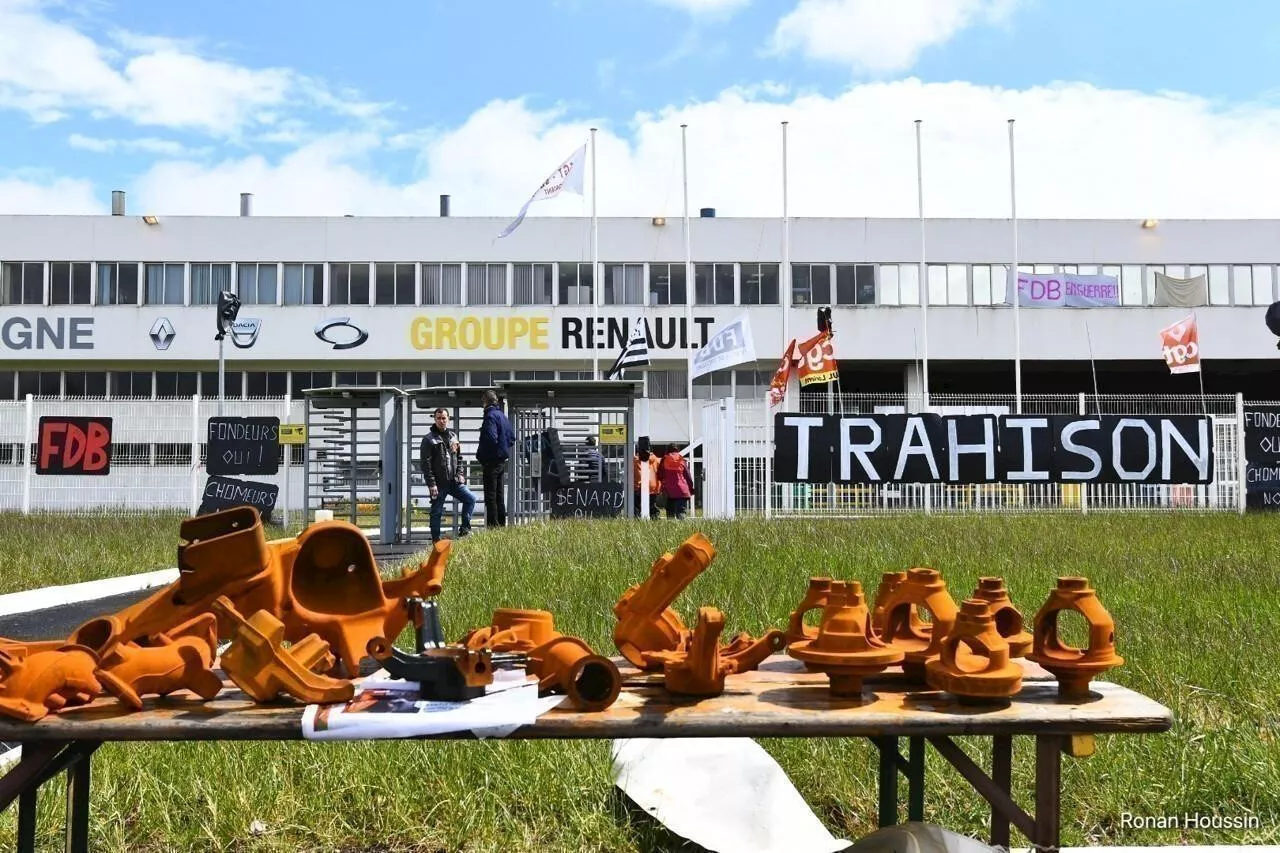 Fonderie de Bretagne : Renault refuse de financer le projet, 300 emplois menacés