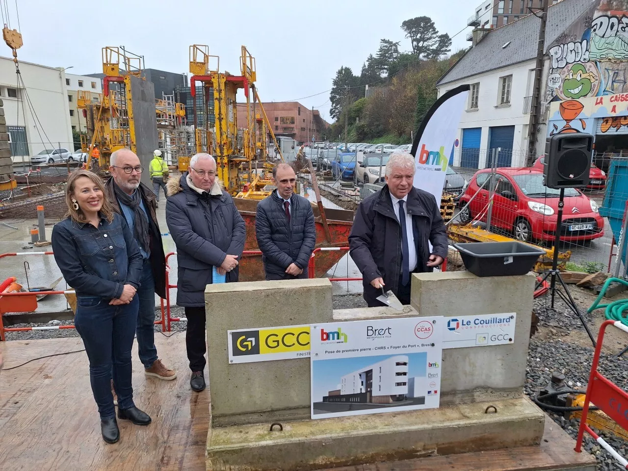 Plus moderne, ouvert aux femmes : un nouveau Foyer du port en construction à Brest