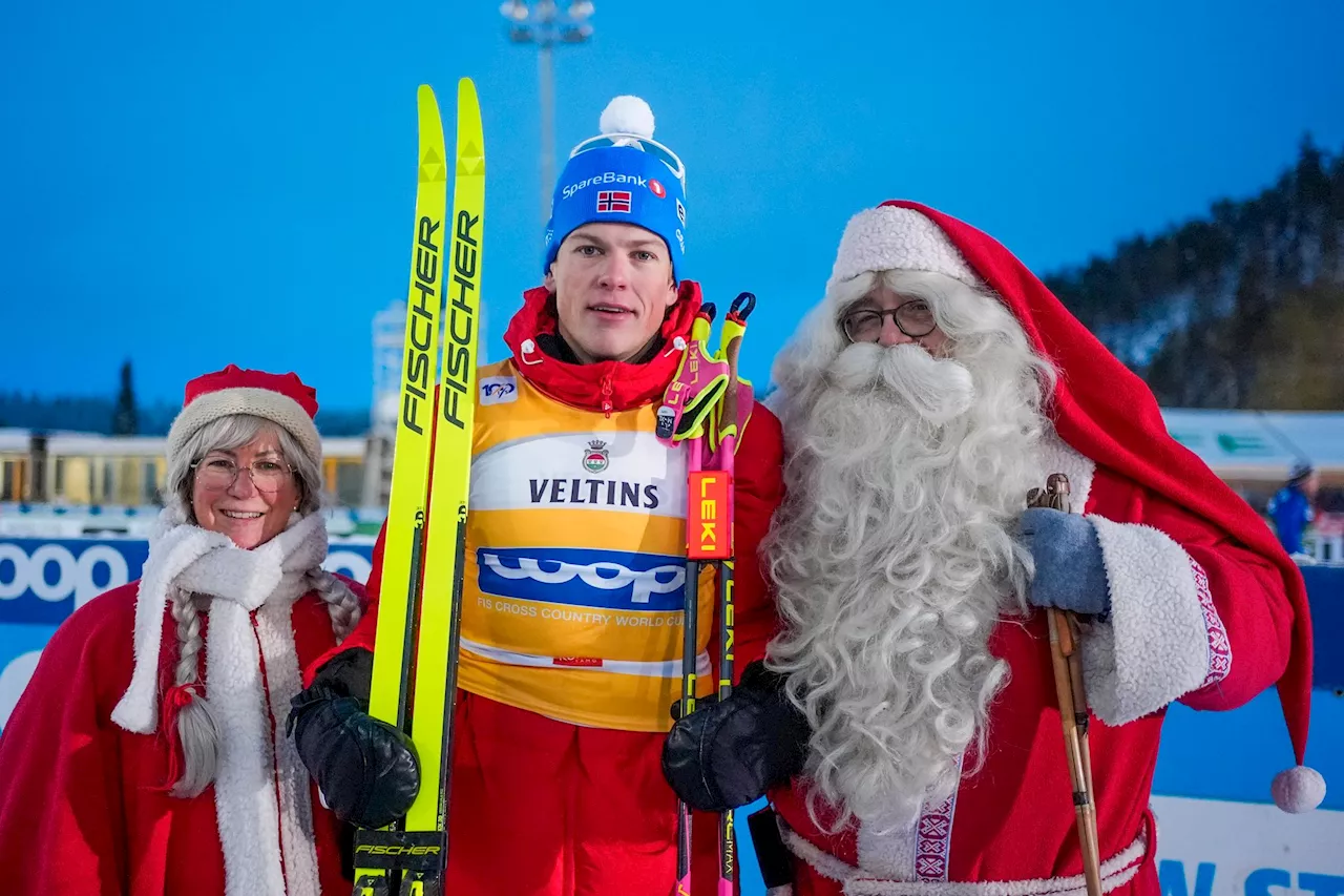 Klæbo står over ett renn på Lillehammer