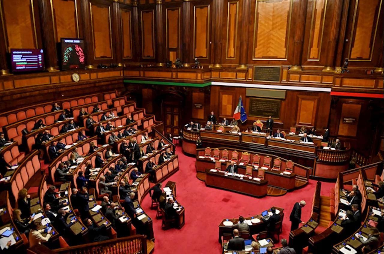 Al Senato question time con i ministri Nordio, Crosetto e Valditara