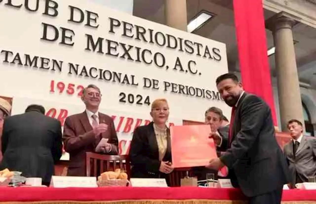 Otorgan Premio Nacional de Periodismo al fotoperiodista veracruzano Luis Ayala