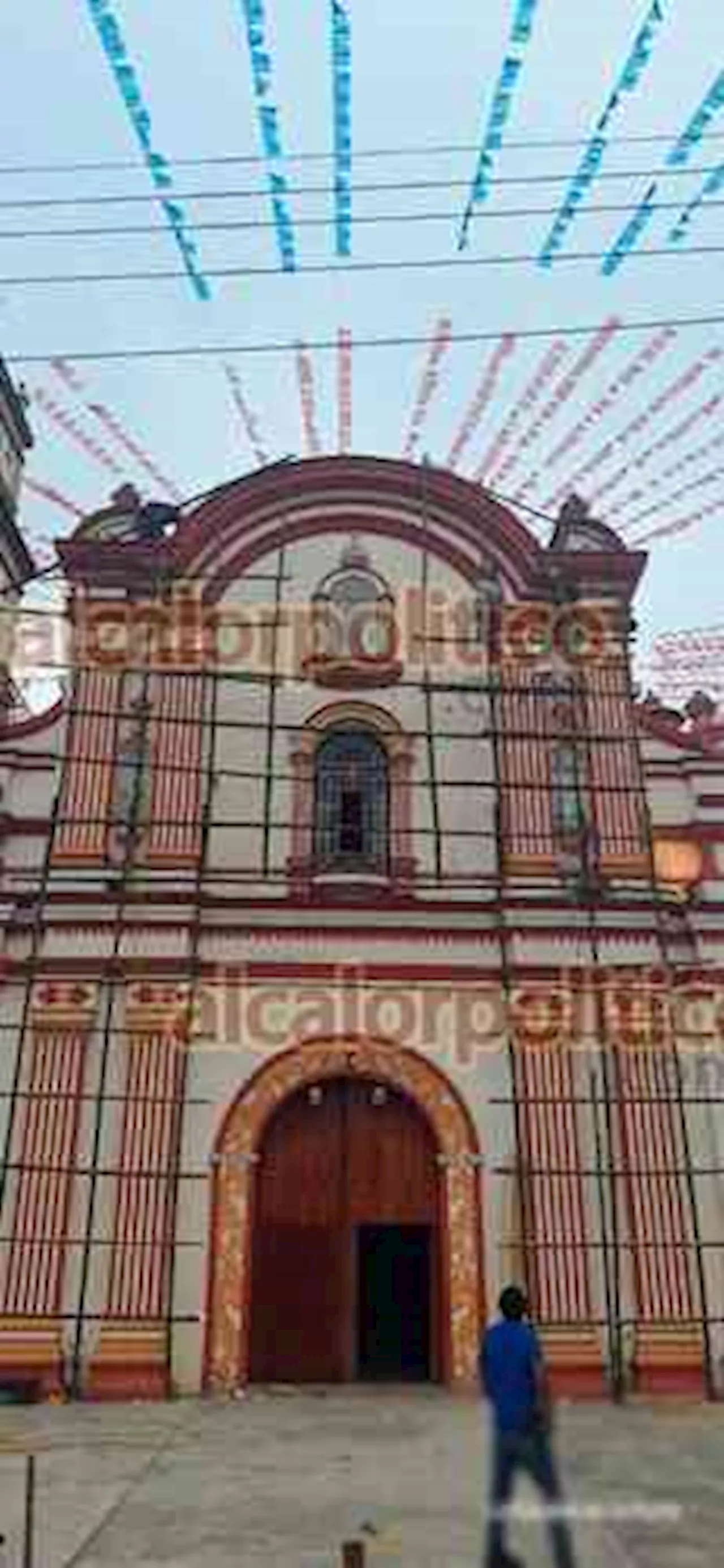 Santuario de la Virgen de Guadalupe, en La Perla, se prepara para visitas