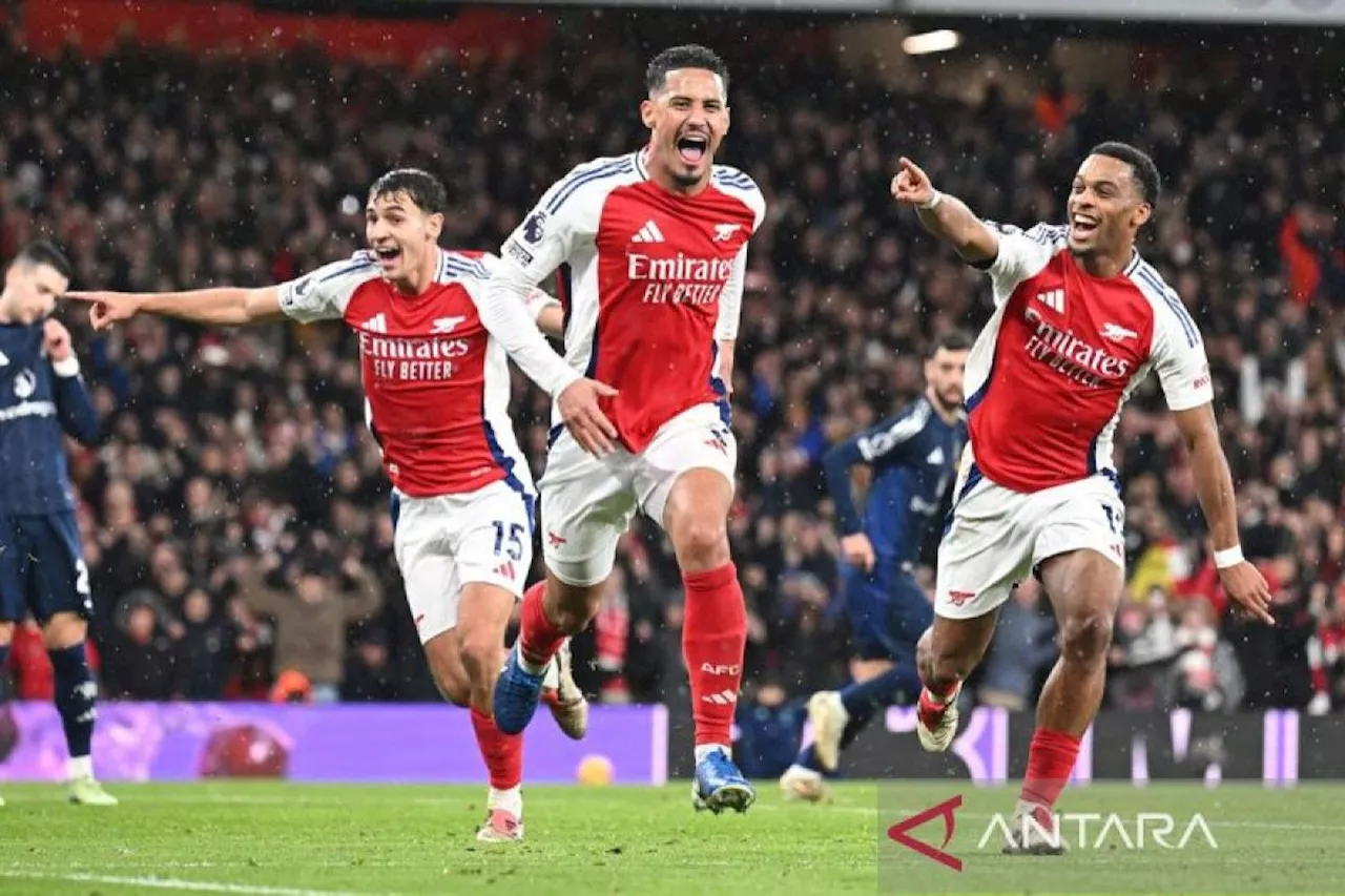 Arsenal Menang 2-0 atas Manchester United di Liga Inggris