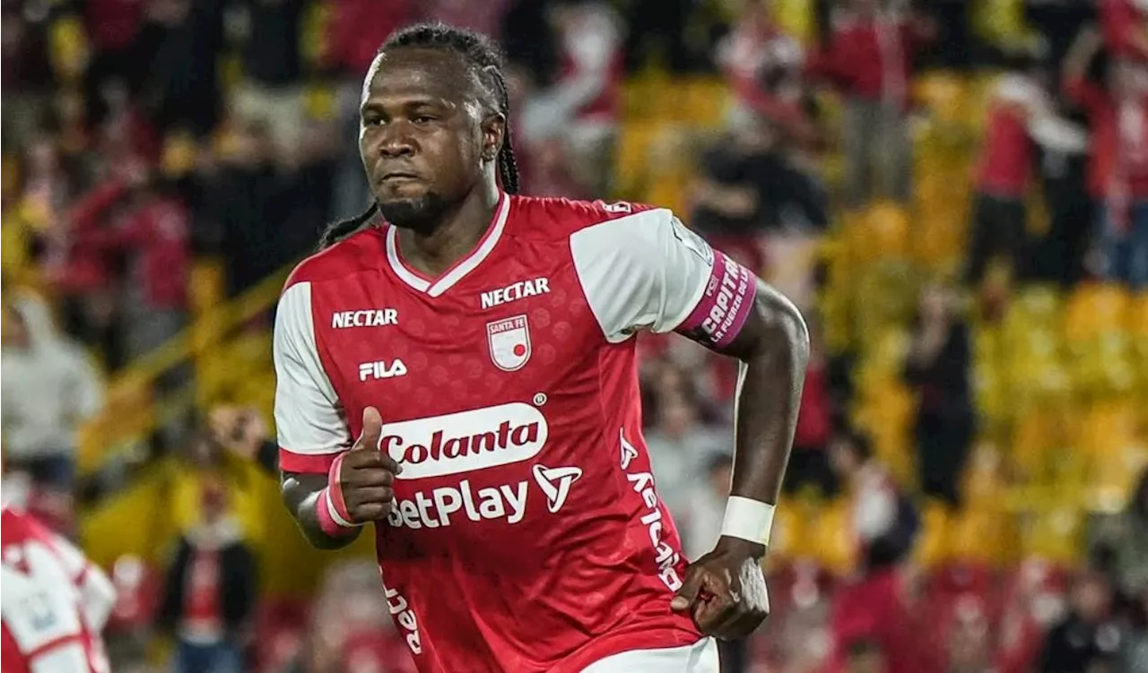 Rodallega no renueva con Santa Fe y ya tiene oferta de otro equipo