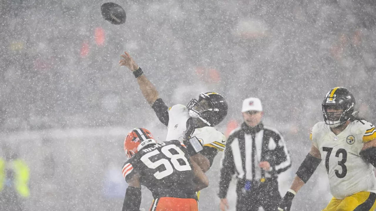 AFC North-leading Steelers eye revenge against the Browns after upset loss in snow last month