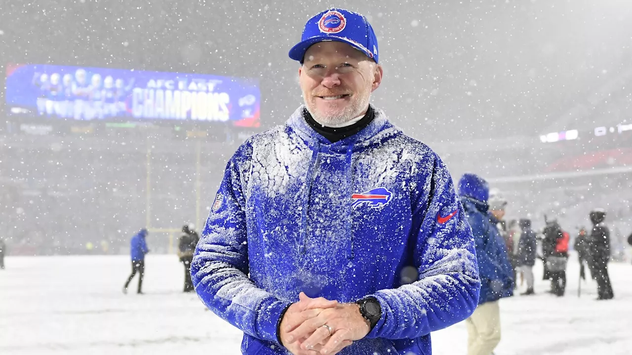 Bills coach McDermott showing a more playful side in guiding team to 5th straight AFC East title