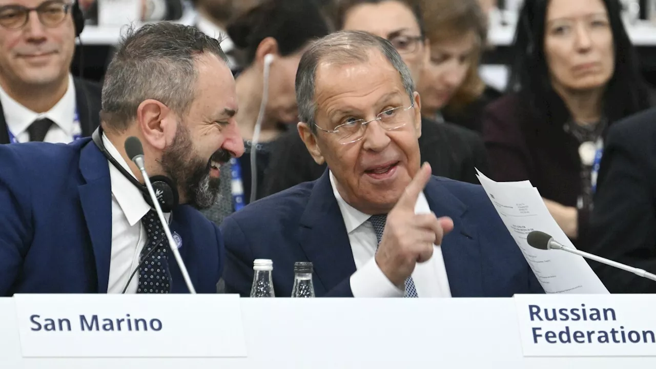 Blinken, Russia's Lavrov clash on Ukraine at a security meeting in Malta