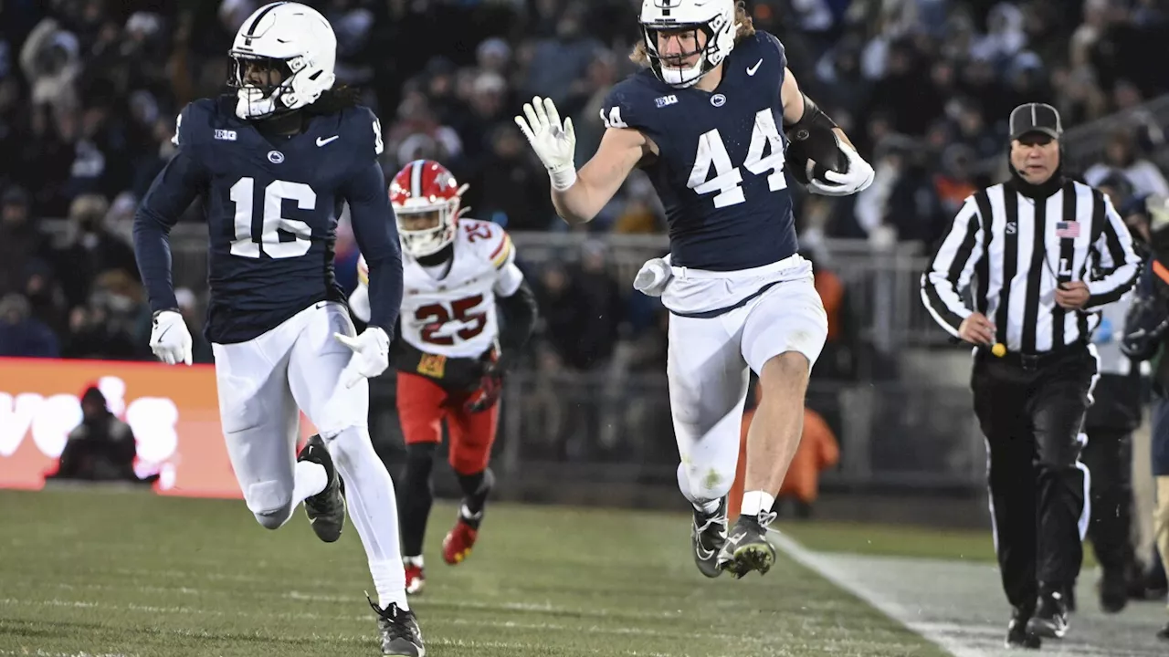 No. 3 Penn State gets a shot at No. 1 Oregon in Big Ten title game