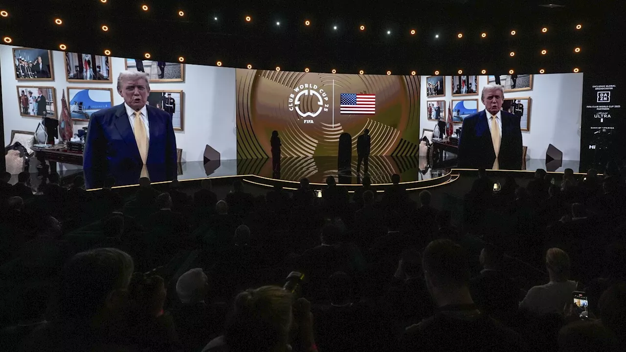 Trump addresses Club World Cup draw through prerecorded video