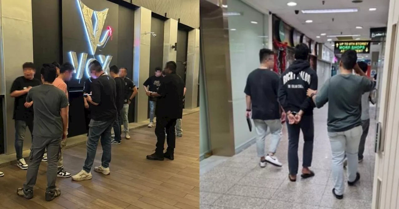 Police arrest 11 suspected secret society members in island-wide operation