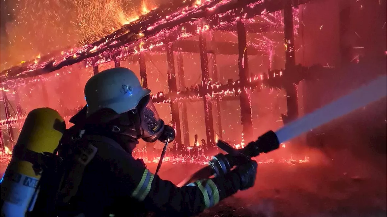 Augsburg-Pfersee: Brand beim Christian-Dierig-Haus richtete hohen Sachschaden an