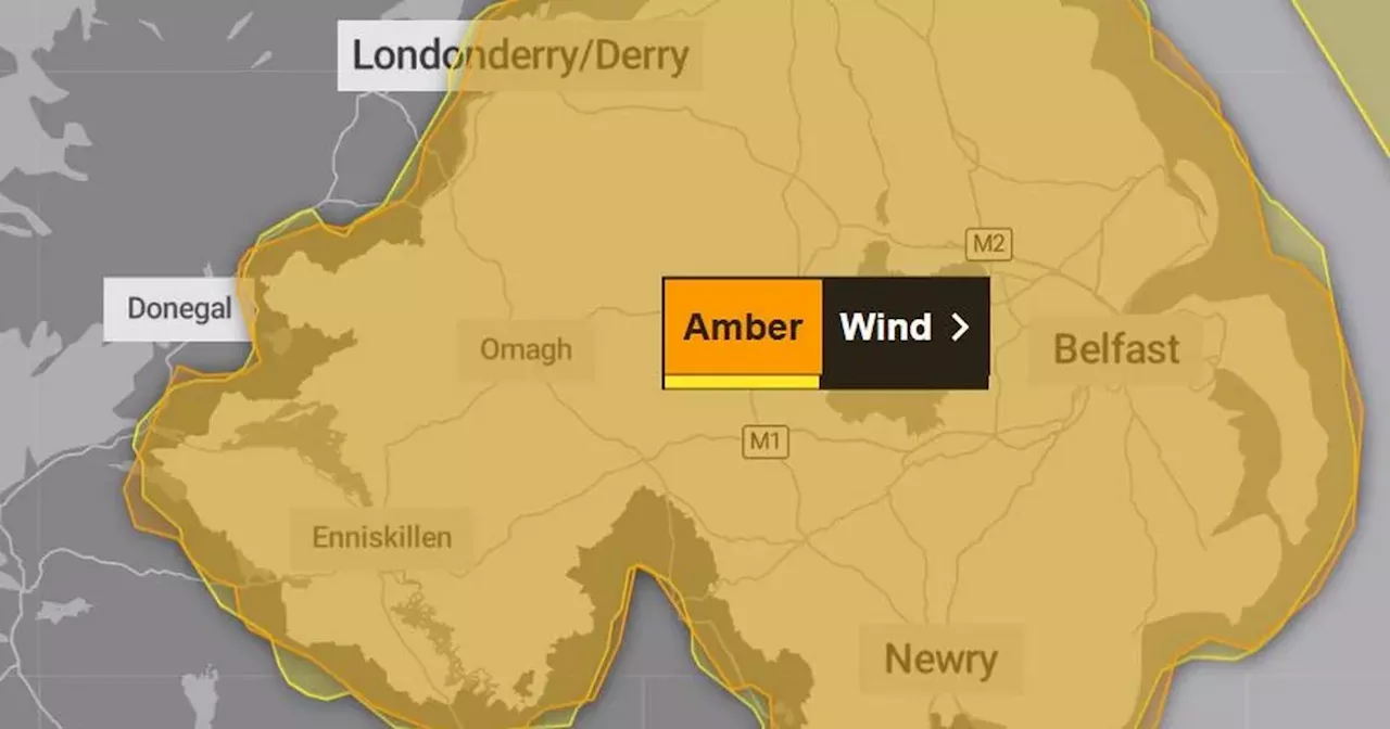 Amber Weather Warning Issued for Northern Ireland Due to Storm Darragh