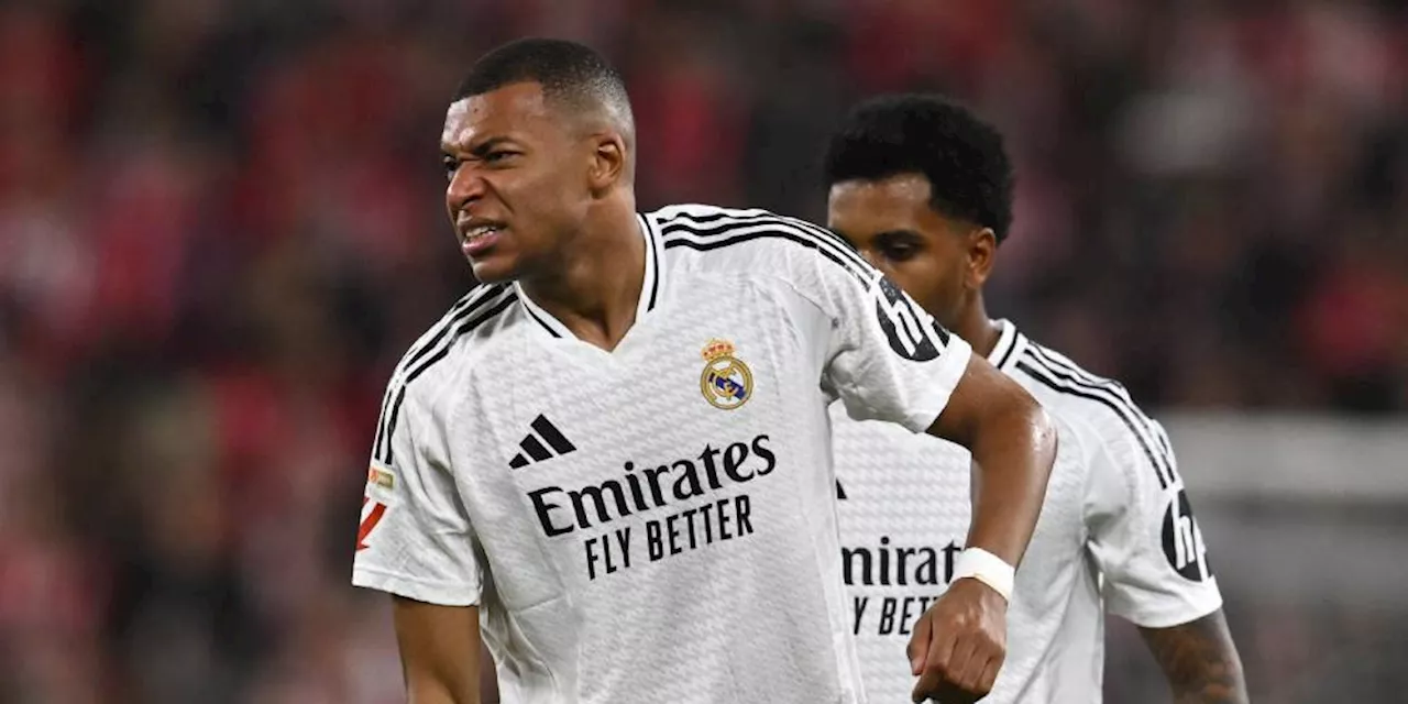 Rapor Pemain Real Madrid Saat Dipecundangi Athletic Bilbao: Mbappe Gagal Penalti