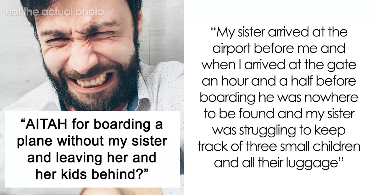 “She Chose To Marry An Alcoholic”: Woman Boards Plane Without Sister After Her SO Causes Chaos