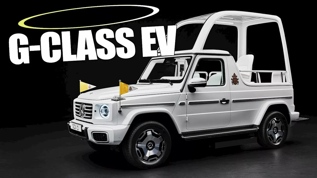 Holy Roller: Pope Francis Gets New Mercedes G-Class EV Popemobile