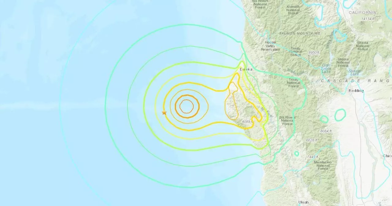 7.0 magnitude earthquake hits off Northern California coast, tsunami warning issued